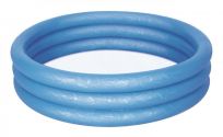 BESTWAY Nafukovací bazén modrý, průměr 122 cm, výška 25 cm BESTWAY Nafukovací bazén modrý, průměr 122 cm, výška 25 cm