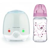 CANPOL BABIES Elektrický ohřívač lahví s lahví PÁRTY růžovou zdarma CANPOL BABIES Elektrický ohřívač lahví s lahví PÁRTY růžovou zdarma