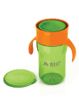 Philips AVENT První skutečný hrneček 340 ml zelený Philips AVENT První skutečný hrneček 340 ml zelený