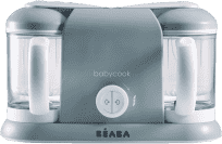BEABA Parní vařič+mixér BABYCOOK DUO, šedá BEABA Parní vařič+mixér BABYCOOK DUO, šedá