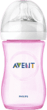 AVENT Dojčenská fľaša 260 ml Natural 1m+, (PP), 1 ks, ružová AVENT Dojčenská fľaša 260 ml Natural 1m+, (PP), 1 ks, ružová