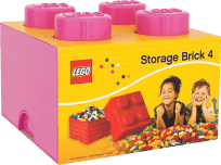 LEGO® Úložný box velikost 3 růžová LEGO® Úložný box velikost 3 růžová