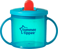 TOMMEE TIPPEE Hrneček dvouuchý pro nejmenší Basic-modrá TOMMEE TIPPEE Hrneček dvouuchý pro nejmenší Basic-modrá