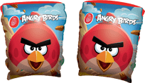 BESTWAY Nafukovací rukávky - Angry Birds, 23x15 cm BESTWAY Nafukovací rukávky - Angry Birds, 23x15 cm