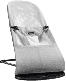 BABYBJÖRN Balance Soft Mesh lehátko, silver/white BABYBJÖRN Balance Soft Mesh lehátko, silver/white