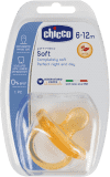 CHICCO Dudlík celokaučukový Physio Soft 6-12m CHICCO Dudlík celokaučukový Physio Soft 6-12m