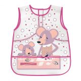 BABYONO Bryndák omývateľný 38x45 cm (36m+) – Purple BABYONO Bryndák omývateľný 38x45 cm (36m+) – Purple