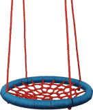 WOODY Houpací kruh (průměr 85cm) - červený WOODY Houpací kruh (průměr 85cm) - červený