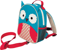 SKIP HOP Zoo Batůžek s bezpečnostním vodítkem Sovička 1+ SKIP HOP Zoo Batůžek s bezpečnostním vodítkem Sovička 1+