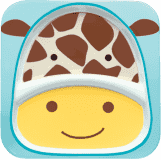 SKIP HOP Zoo Talířek 2v1 - Žirafa SKIP HOP Zoo Talířek 2v1 - Žirafa