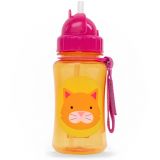 SKIP HOP Zoo Hrnek s brčkem bez PVC a BPA Kočička 12 m+ SKIP HOP Zoo Hrnek s brčkem bez PVC a BPA Kočička 12 m+