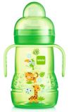 MAM Láhev TRAINER 220 ml, 4+ měsíce – zelená – náhodný motiv MAM Láhev TRAINER 220 ml, 4+ měsíce – zelená – náhodný motiv