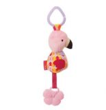 SKIP HOP Hračka na C kroužku Bandana Buddies Malý plameňák 0m+ SKIP HOP Hračka na C kroužku Bandana Buddies Malý plameňák 0m+