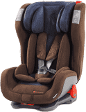 AVIONAUT Autosedačka Evolvair Softy 2018 (9-36 kg) - hnědá / modrá AVIONAUT Autosedačka Evolvair Softy 2018 (9-36 kg) - hnědá / modrá
