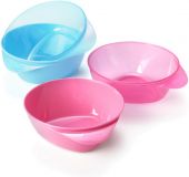 TOMMEE TIPPEE Misky pro snadné nabírání Explora 4 ks-holka TOMMEE TIPPEE Misky pro snadné nabírání Explora 4 ks-holka