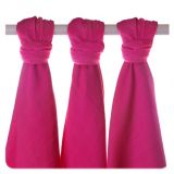 KIKKO Bambusové plienky Colours 70x70 (3 ks) - magenta KIKKO Bambusové plienky Colours 70x70 (3 ks) - magenta