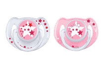 Philips AVENT Cumlík Nočný 6-18 m ružový, 2 ks Philips AVENT Cumlík Nočný 6-18 m ružový, 2 ks