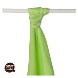 KIKKO Osuška/plienka bambusová Colours 90x100 (1 ks) – lime KIKKO Osuška/plienka bambusová Colours 90x100 (1 ks) – lime