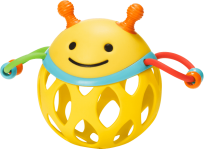 SKIP HOP Hrkálka na rozvoj motoriky guľatá do ruky Včielka 3 m+ SKIP HOP Hrkálka na rozvoj motoriky guľatá do ruky Včielka 3 m+