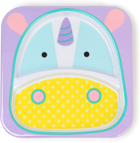 SKIP HOP Zoo Tanierik 2v1 - Jednorožec SKIP HOP Zoo Tanierik 2v1 - Jednorožec
