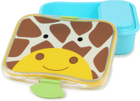 SKIP HOP Zoo Krabička na svačinu 4-dílná - Žirafa SKIP HOP Zoo Krabička na svačinu 4-dílná - Žirafa