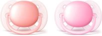 AVENT Šidítko Ultrasoft 0-6 m. dívka, 2 ks AVENT Šidítko Ultrasoft 0-6 m. dívka, 2 ks