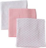 SUMMER INFANT SwaddleMe mušelínová prikrývka súprava 3 ks – ružová SUMMER INFANT SwaddleMe mušelínová prikrývka súprava 3 ks – ružová
