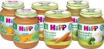HiPP BIO Balíček prvních zeleninových příkrmů (6x 125 g) - mrkev, dýně, brokolice