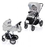 BABY DESIGN Kočárek kombinovaný Husky 27 white 2020 BABY DESIGN Kočárek kombinovaný Husky 27 white 2020