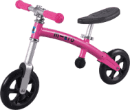 MICRO G-Bike+ Light odrážedlo, růžové