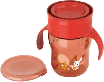 Philips AVENT Kubek do nauki samodzielnego picia 260 ml – czerwony Philips AVENT Kubek do nauki samodzielnego picia 260 ml – czerwony