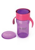 Philips AVENT Kubek do nauki samodzielnego picia 340 ml – fioletowy Philips AVENT Kubek do nauki samodzielnego picia 340 ml – fioletowy