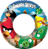 BESTWAY Nafukovací kruh - Angry Birds, průměr 56 cm BESTWAY Nafukovací kruh - Angry Birds, průměr 56 cm