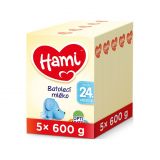 5x HAMI 24+ (600 g) - kojenecké mléko
