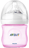 AVENT Láhev 125 ml Natural 0m+, PP růžová AVENT Láhev 125 ml Natural 0m+, PP růžová