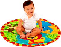 BRIGHT STARTS Deka na hraní Pal Around Jungle™, 0m+ BRIGHT STARTS Deka na hraní Pal Around Jungle™, 0m+