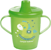 CANPOL BABIES Nevylévací hrníček TOYS – zelený (250 ml) CANPOL BABIES Nevylévací hrníček TOYS – zelený (250 ml)