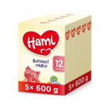 5x HAMI 12+ (600 g) - kojenecké mléko