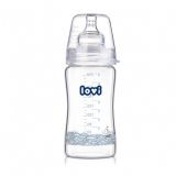 LOVI Butelka szklana 250 ml Diamond Glass - Marine LOVI Butelka szklana 250 ml Diamond Glass - Marine