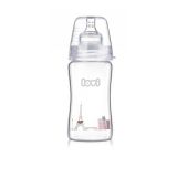 LOVI Butelka szklana 250 ml Diamond Glass - Retro girl LOVI Butelka szklana 250 ml Diamond Glass - Retro girl