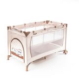 ZOPA Postýlka skládací Nanny s polohováním, Animal Beige ZOPA Postýlka skládací Nanny s polohováním, Animal Beige