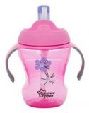 TOMMEE TIPPEE Netekoucí hrnek s brčkem Explora Easy Drink 6m+, 230ml-dívka TOMMEE TIPPEE Netekoucí hrnek s brčkem Explora Easy Drink 6m+, 230ml-dívka