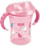 NUK Kubek "niekapek" (8m+) Trainer Cup 250 ml z uchwytami – różowy NUK Kubek "niekapek" (8m+) Trainer Cup 250 ml z uchwytami – różowy