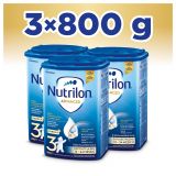 3x NUTRILON 3 Vanilla batolecí mléko 800 g, 12+