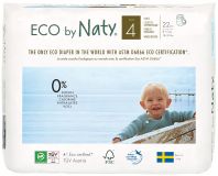 ECO BY NATY 4 Pants, 22 ks (8-15 kg) - kalhotkové pleny