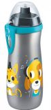 NUK First Choice Láhev PP Sports Cup, 450 ml, silikon push-pull pítko (36+ m) - šedá NUK First Choice Láhev PP Sports Cup, 450 ml, silikon push-pull pítko (36+ m) - šedá