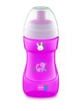 MAM Hrnek Sports cup 330 ml, 12m+ růžový MAM Hrnek Sports cup 330 ml, 12m+ růžový