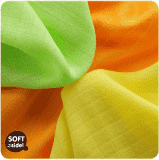KIKKO Obrúsky bambusové Colours 30x30 (9 ks) – lime, lemon, orange