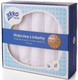 KIKKO Dětské pleny z biobavlny Staré časy 70x70 (5 ks) – bílé KIKKO Dětské pleny z biobavlny Staré časy 70x70 (5 ks) – bílé