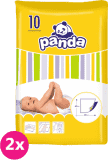 2x BELLA PANDA - detské prebaľovacie podložky 10 ks